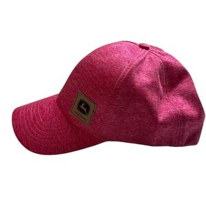 John Deere Women's Pink Adjustable Snapback Baseball Cap Hat Casual